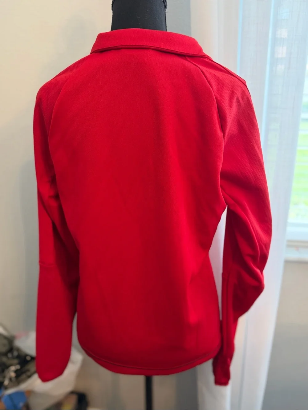 Adidas Red Athletic Jacket with Logo Youth Size 12-14